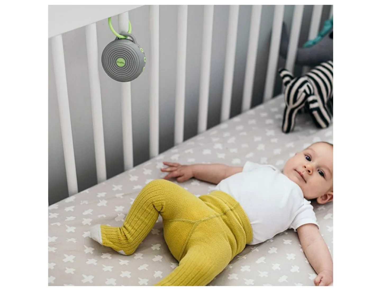 Yogasleep Hushh portable sound machine for baby image indicator(9)