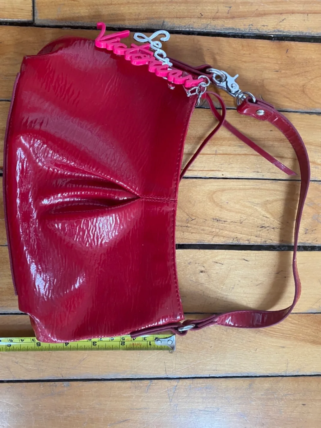 Red Victoria's Secret Shoulder Bag💚 image indicator(3)