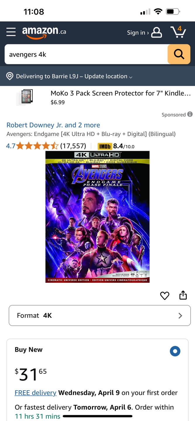 Marvel Studios Movie Collection: 4K Ultra HD Blu-ray Discs - photo 2