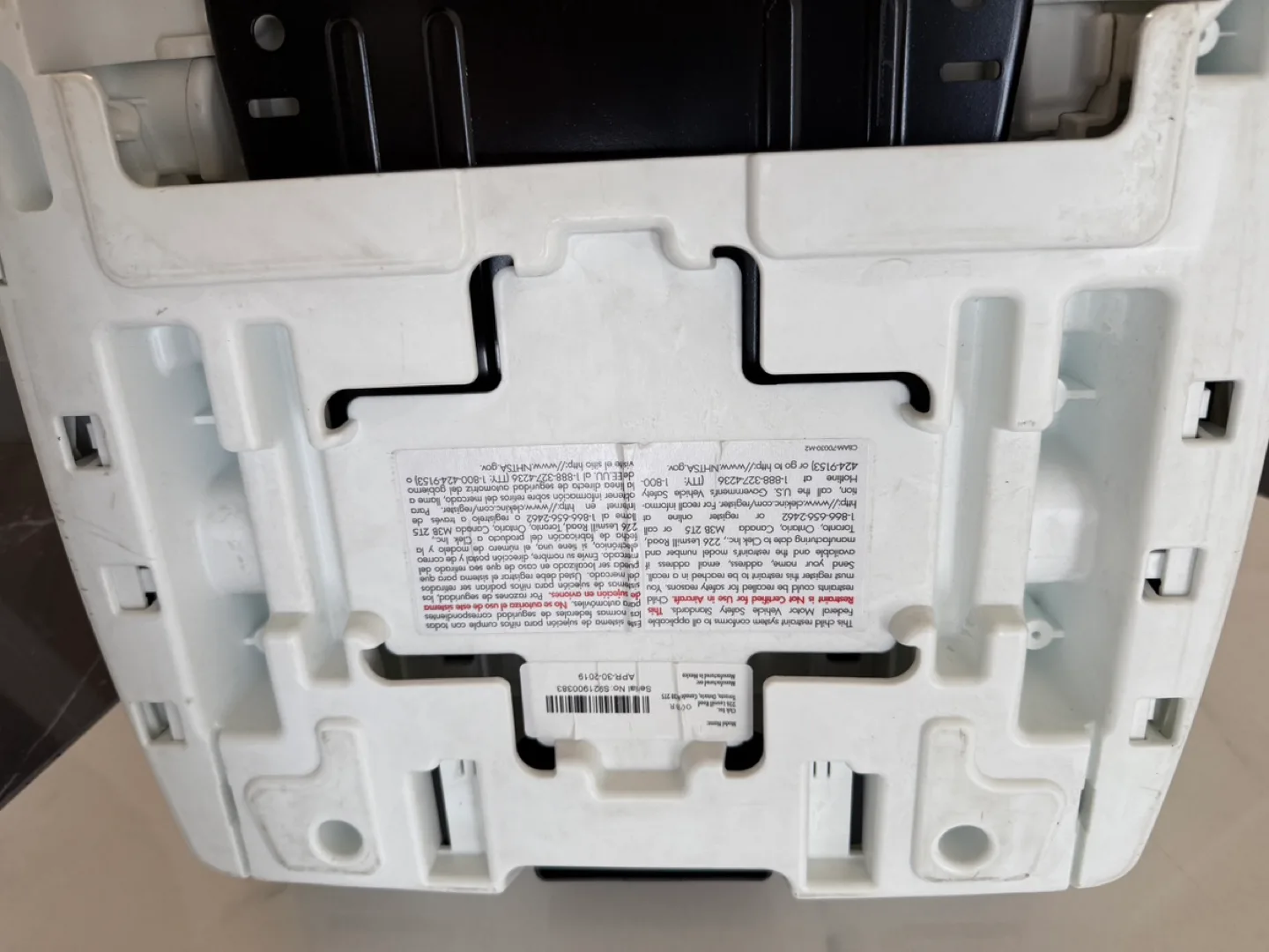 Clek Oobr Booster Car Seat - Grey image indicator(4)