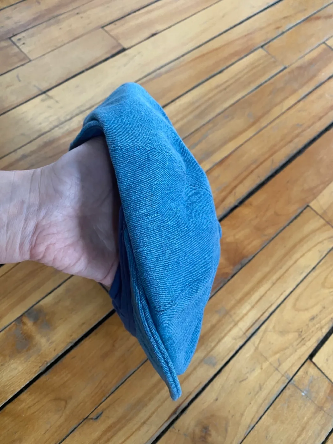 Blue Denim Newsboy Cap image indicator(2)