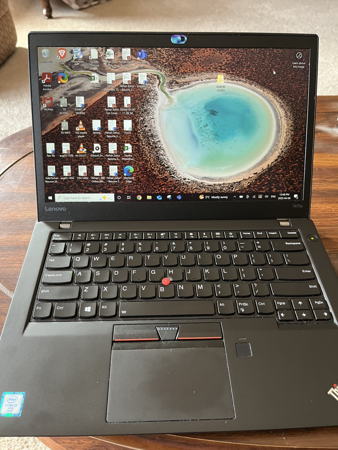 Lenovo ThinkPad Laptop - Intel Core i5
