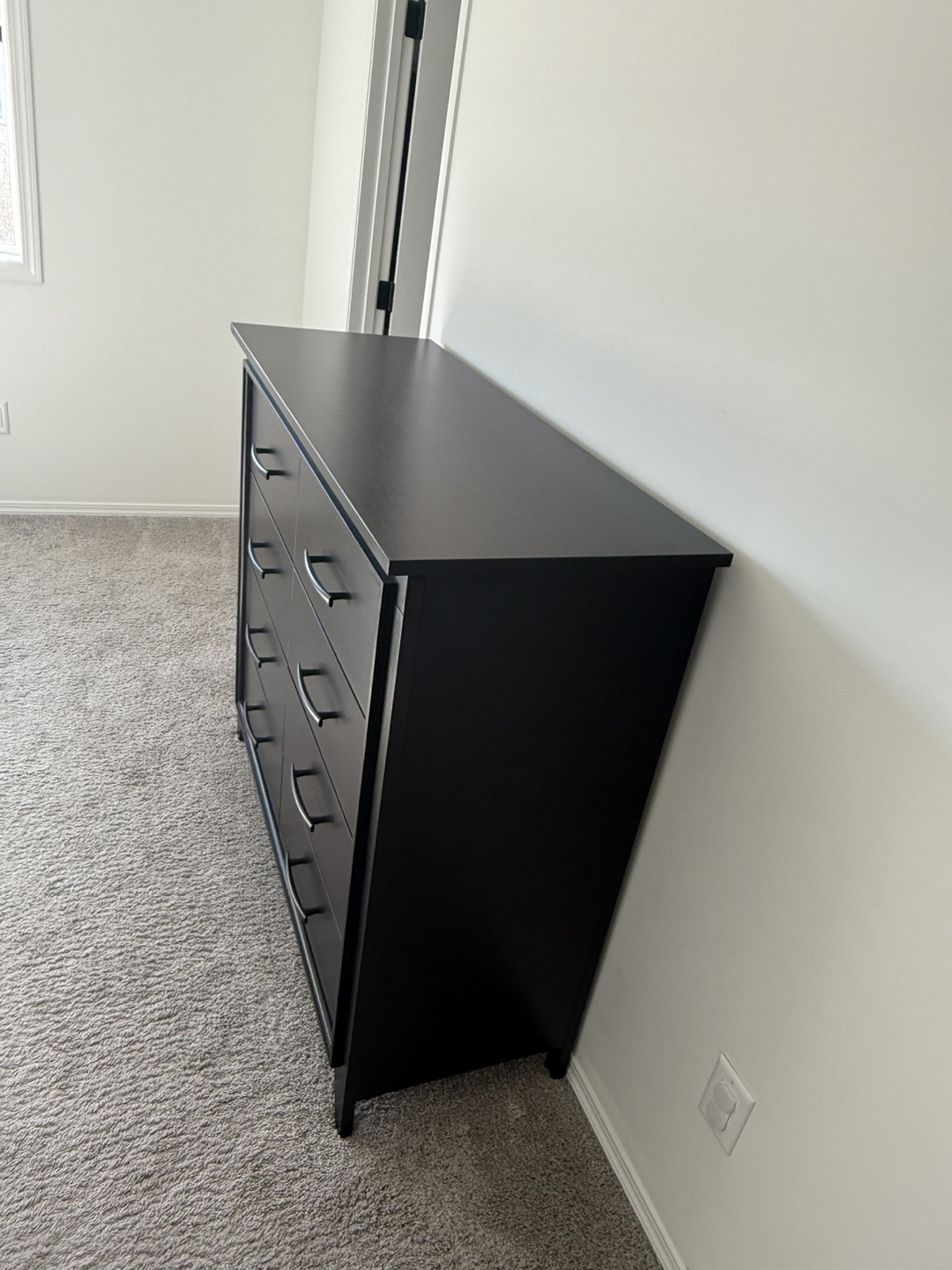 King Size Platform Bed Frame & Eight Drawer Dresser - photo 5