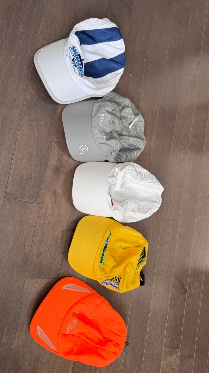 Five Running Hats - Assorted Colours & Brands 💚 thumbnail