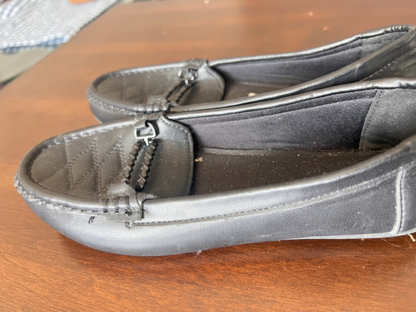 Women's Black Loafers - photo 4