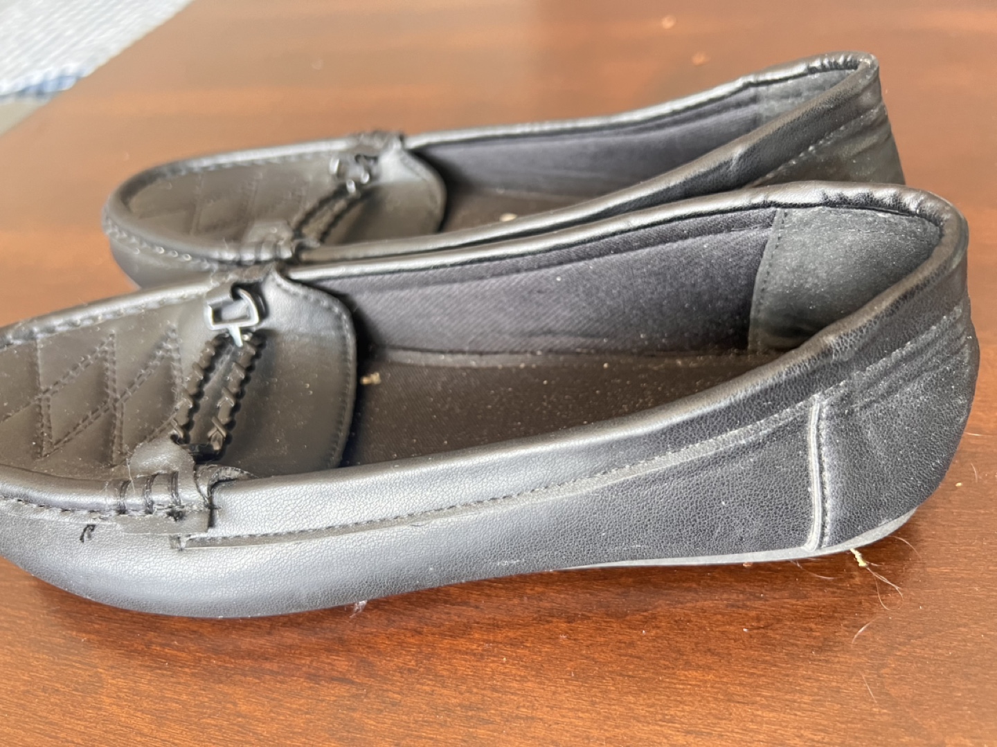 Women's Black Loafers - photo 3