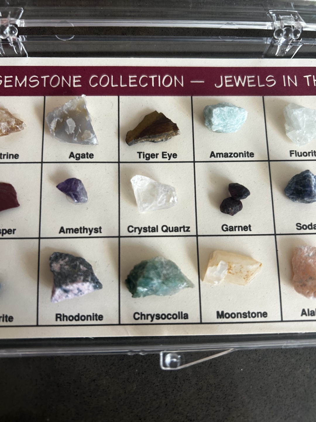 Natural Gemstone Collection - Jewels in the Rough