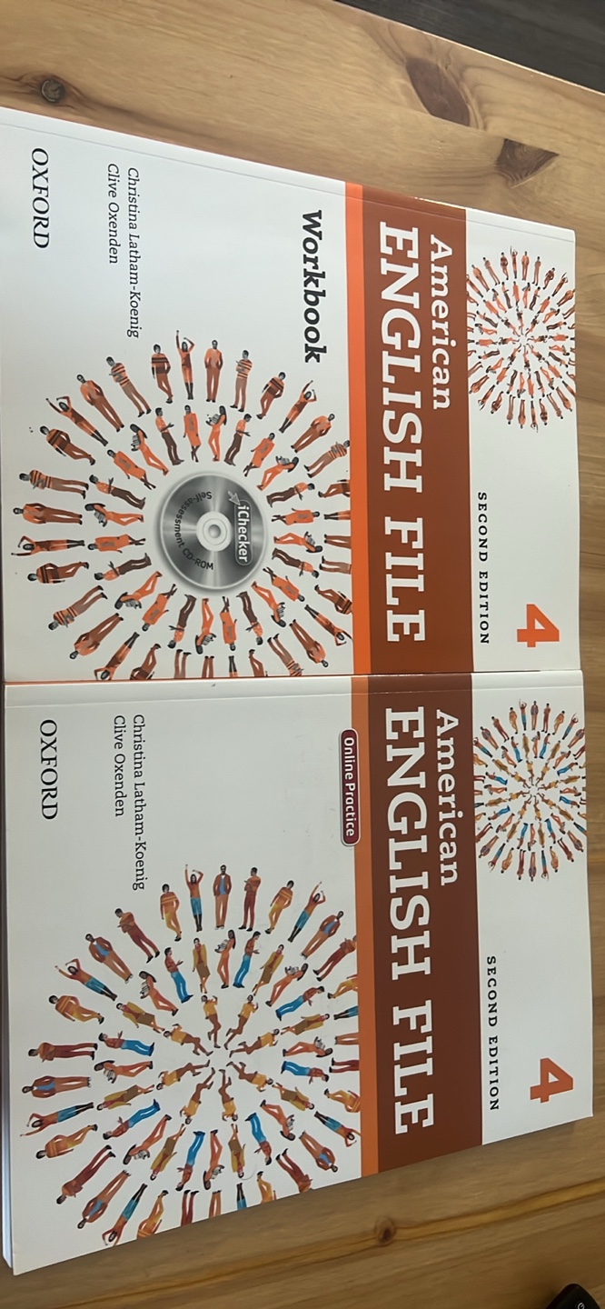 American English File 4 Workbook & Student Book