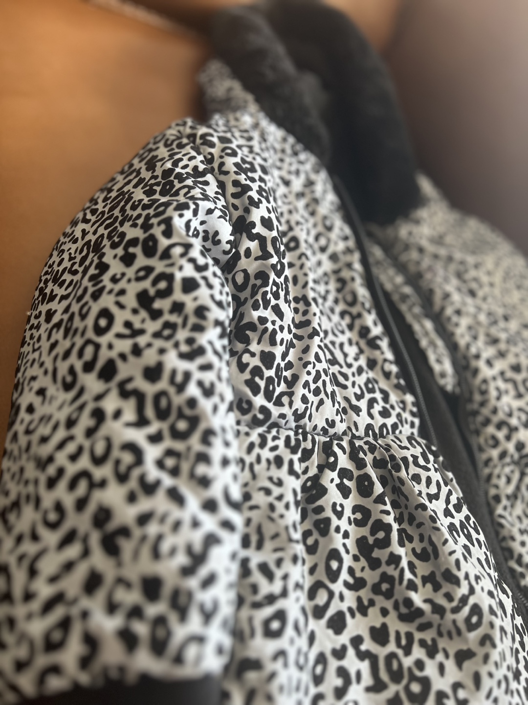 Rothschild Girls' Leopard Print Hooded Jacket - photo 2