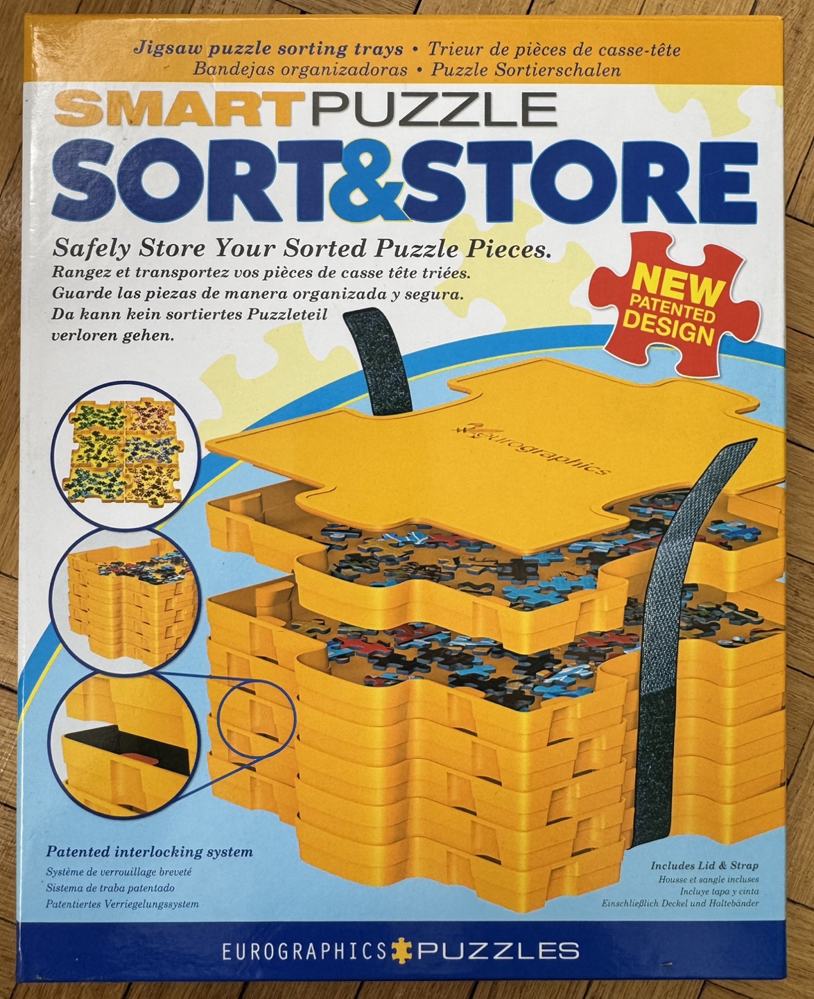Eurographics SmartPuzzle Sort & Store Jigsaw Puzzle Organizer
