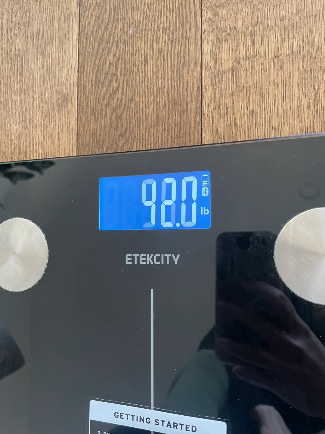 ETEKCITY Digital Bathroom Scale image indicator(2)