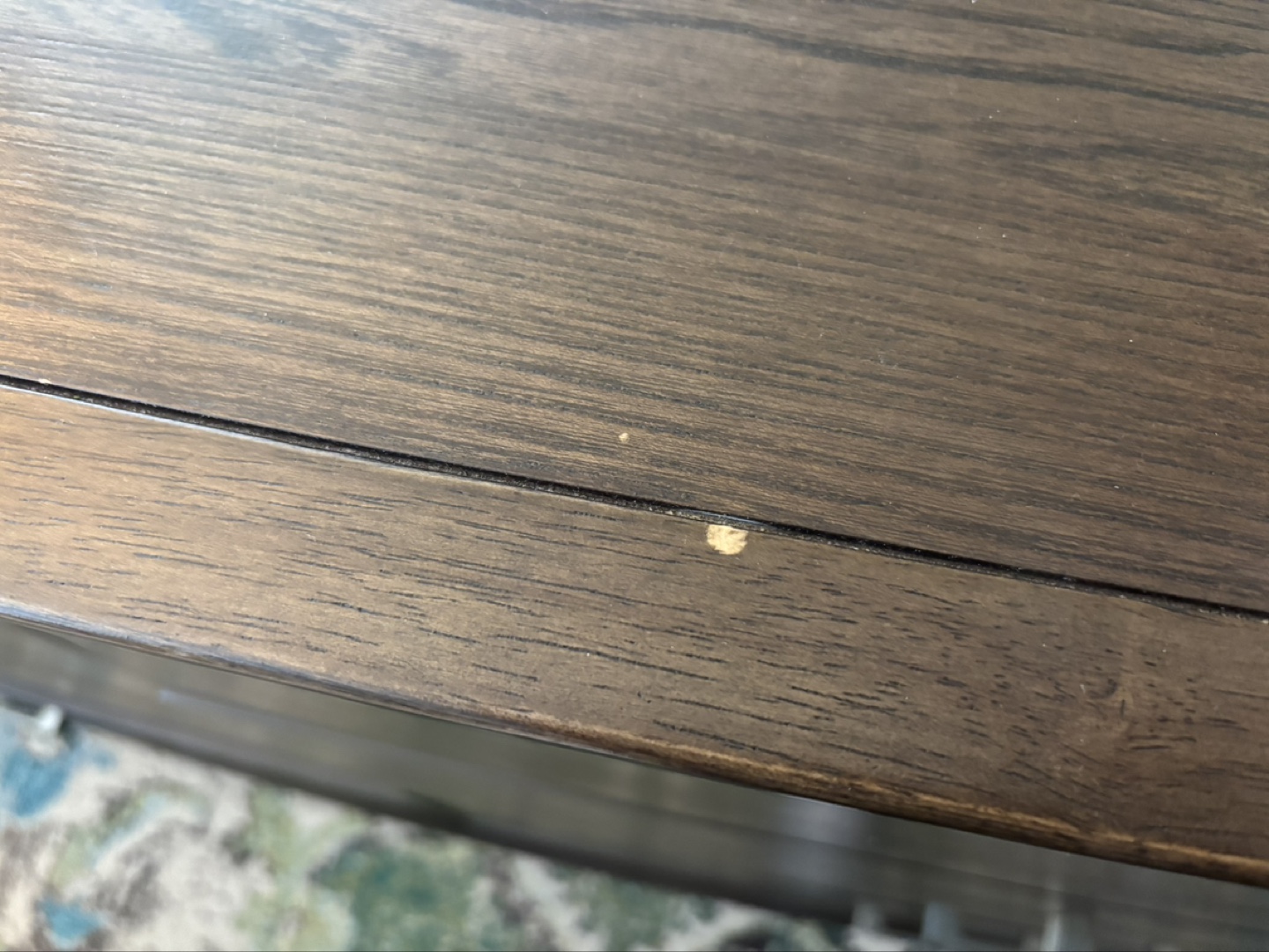 Dark Brown Wooden Dresser with Mirror - photo 3