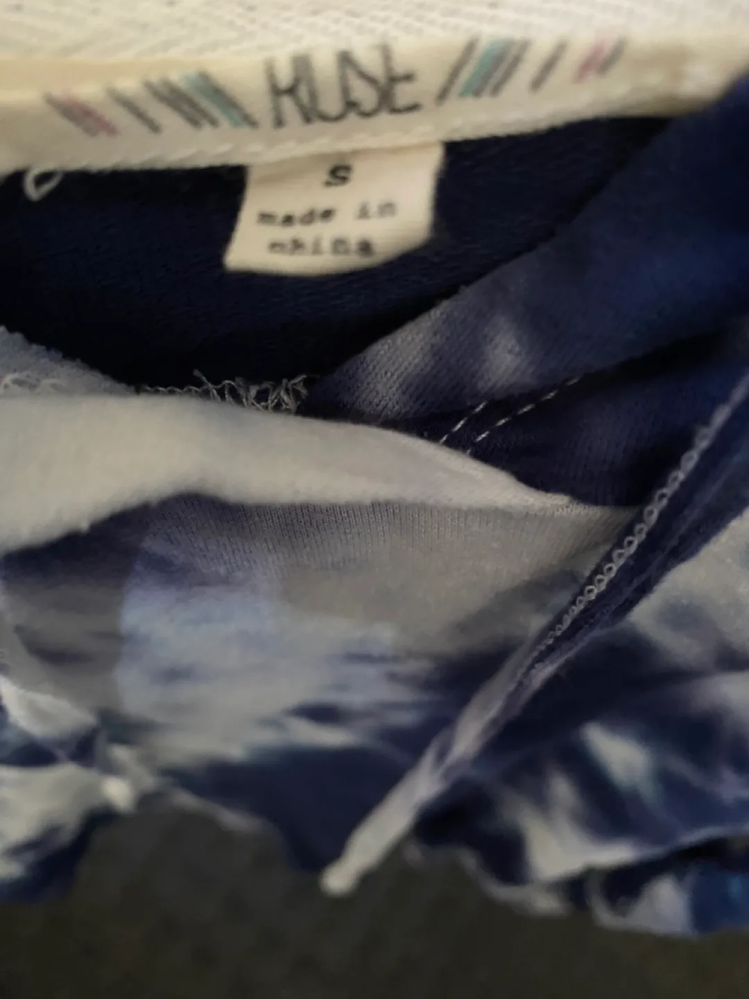 Tie-Dye Hoodie Size Small image indicator(3)