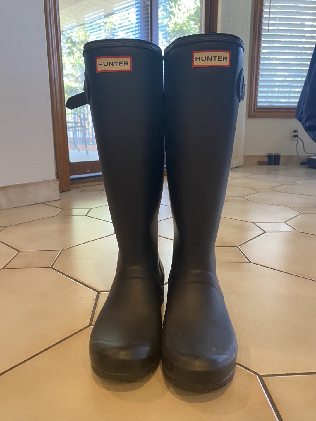 Hunter Original Tall Rain Boots - Black