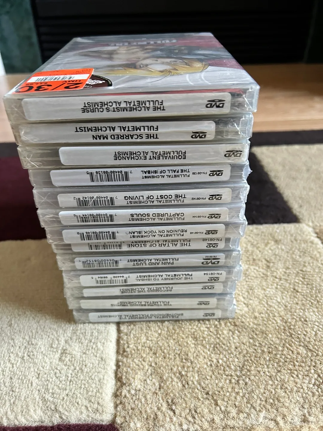 Full Metal Alchemist DVD Set (complete, sealed) image indicator(3)