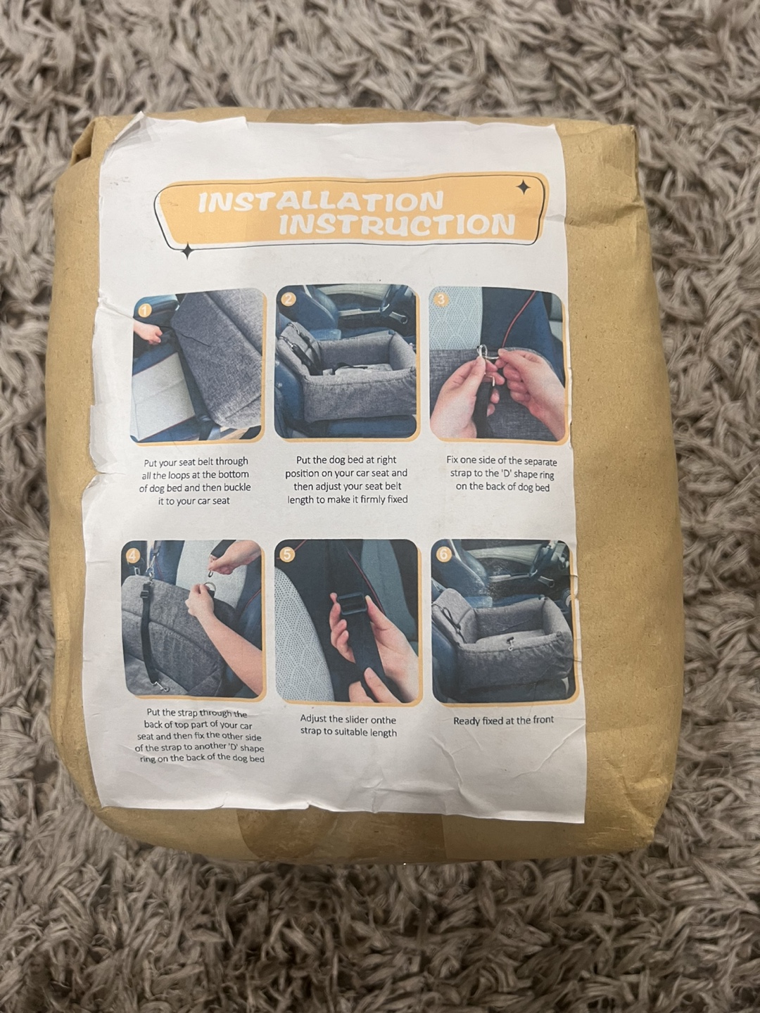 Dog Car Seat for Medium Dogs Brand New - photo 4