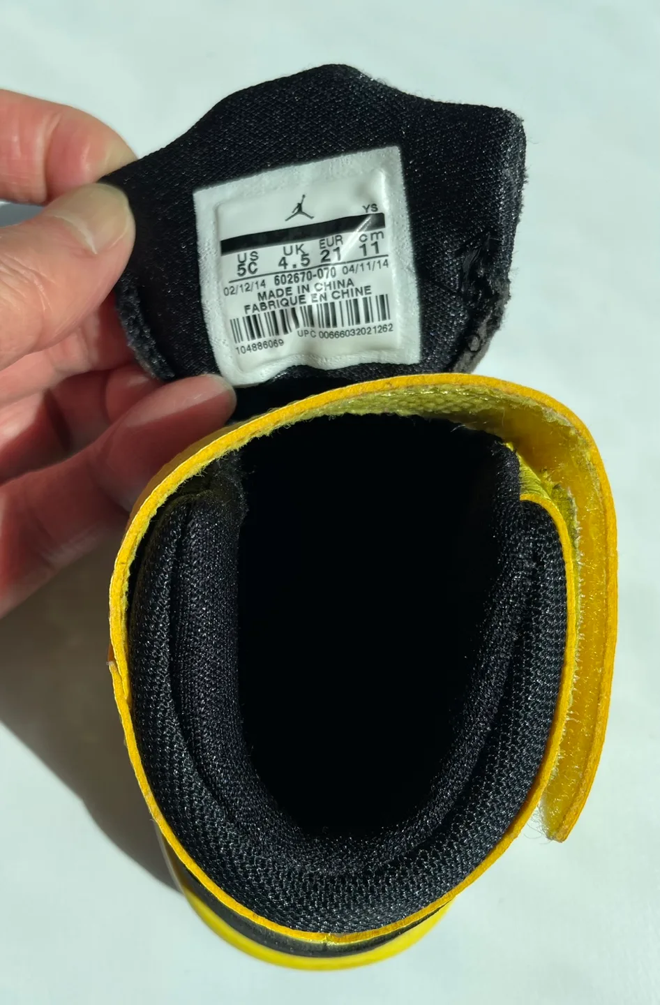 Jordan Baby Sneakers Size 4.5/5 image indicator(5)