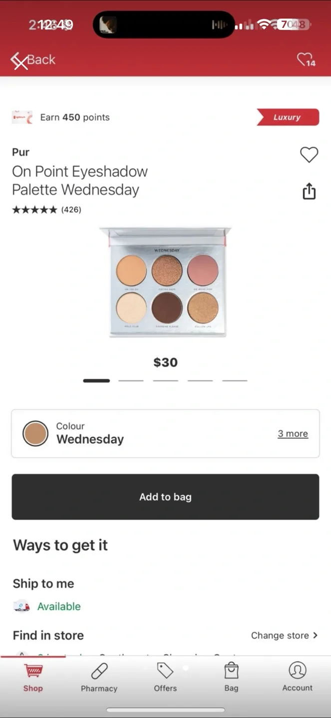 PUR On Point Thursday Eyeshadow Palette image indicator(3)