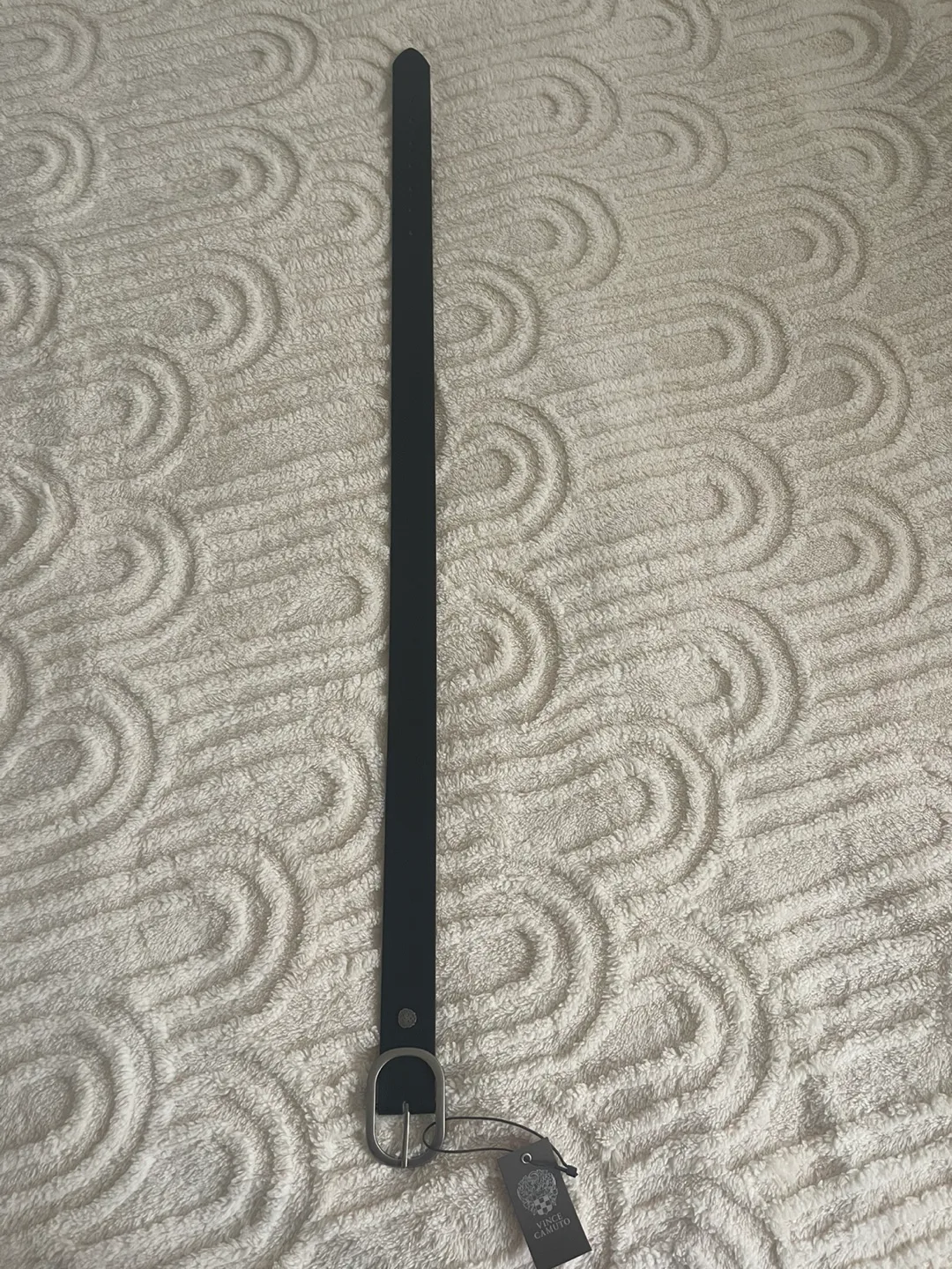 Vince Camuto Black Leather Belt image indicator(5)