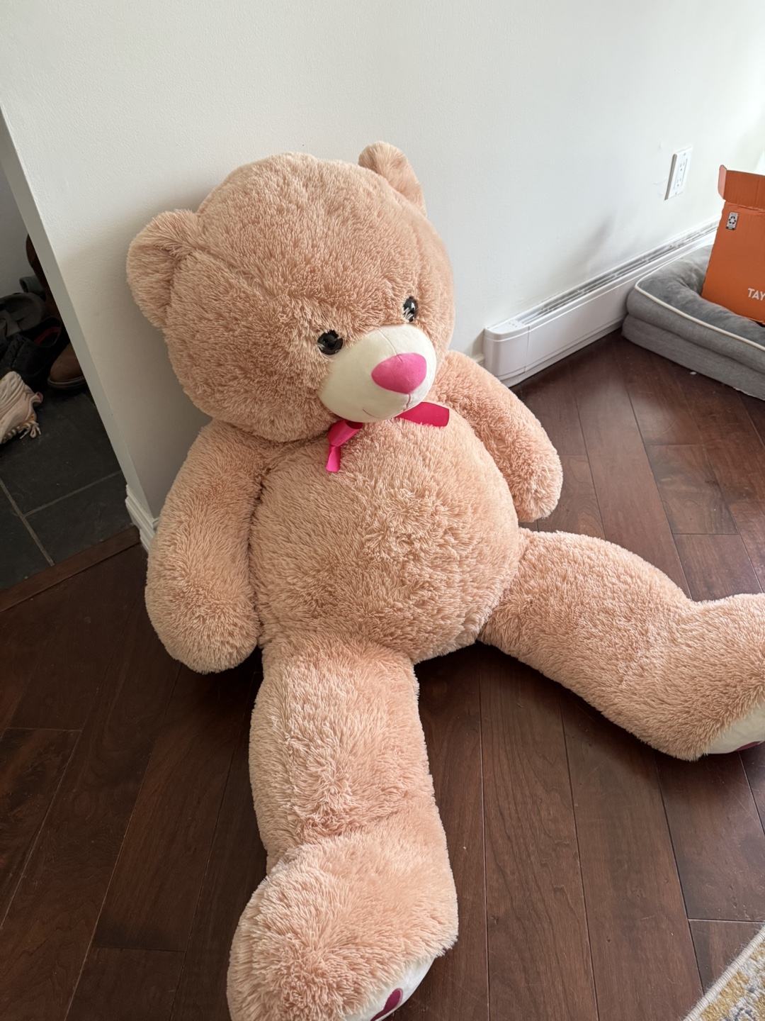 4 foot teddy bear!