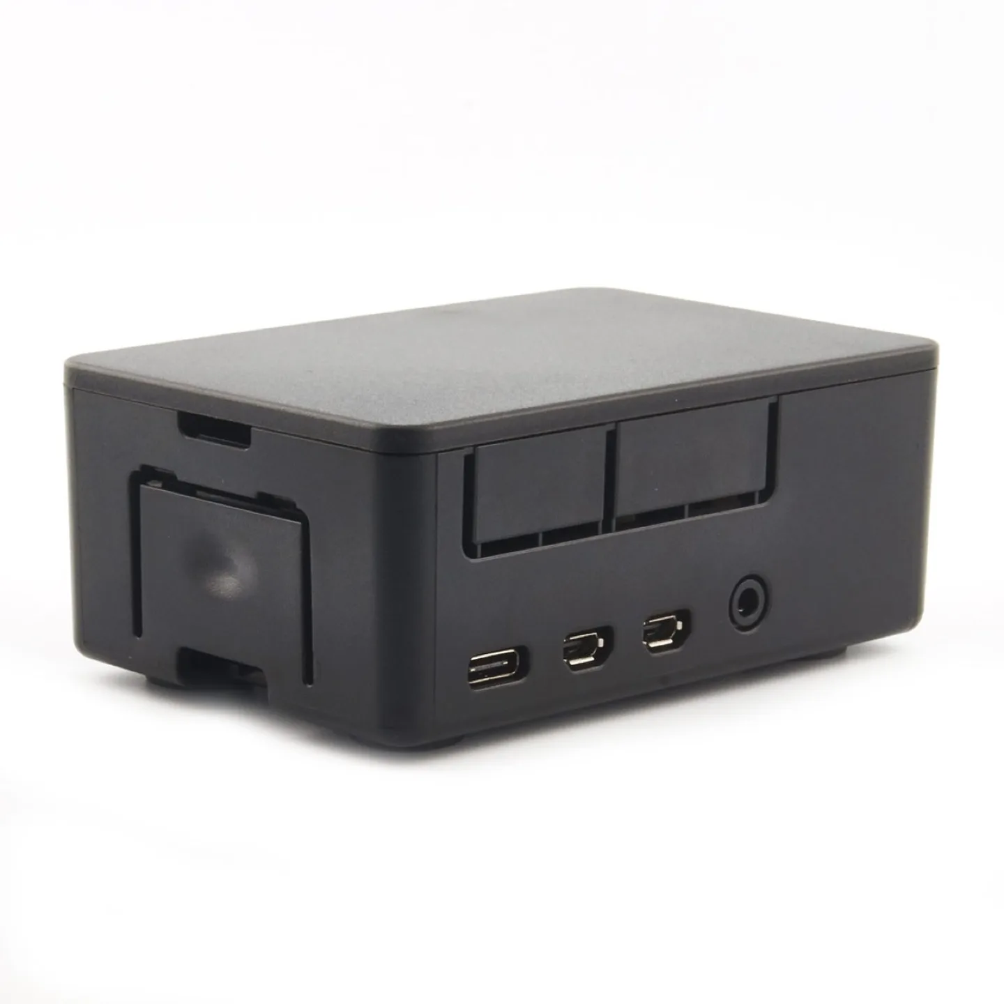 NEW HighPi Raspberry Pi Case for Pi4, Black image indicator(2)