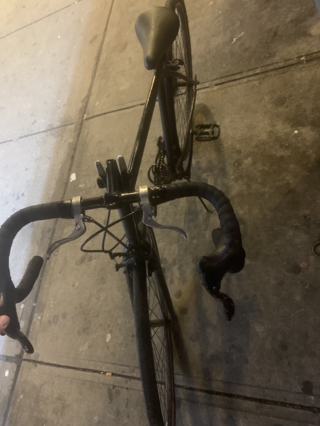 Black Road Bike