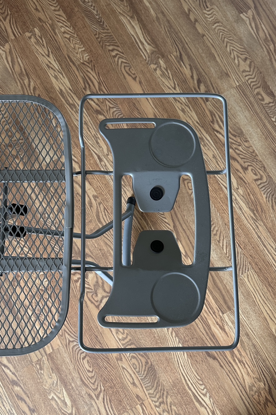 Ironing Board with Shelf - Grey Metal - photo 3