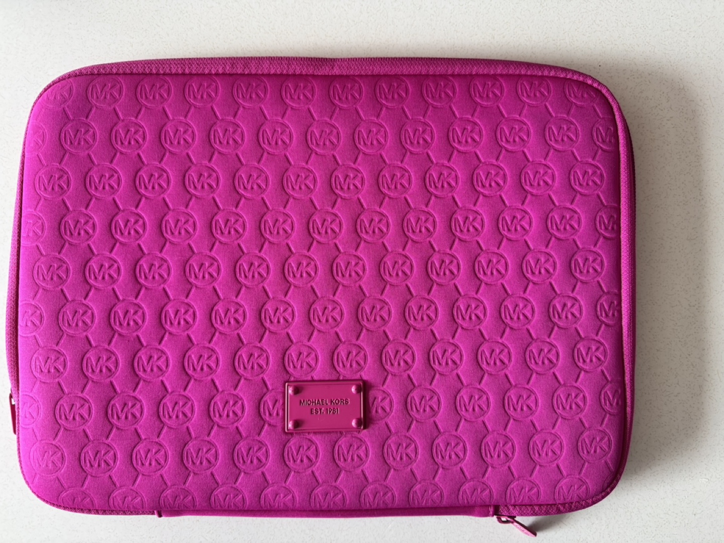 Michael Kors Pink Laptop Sleeve