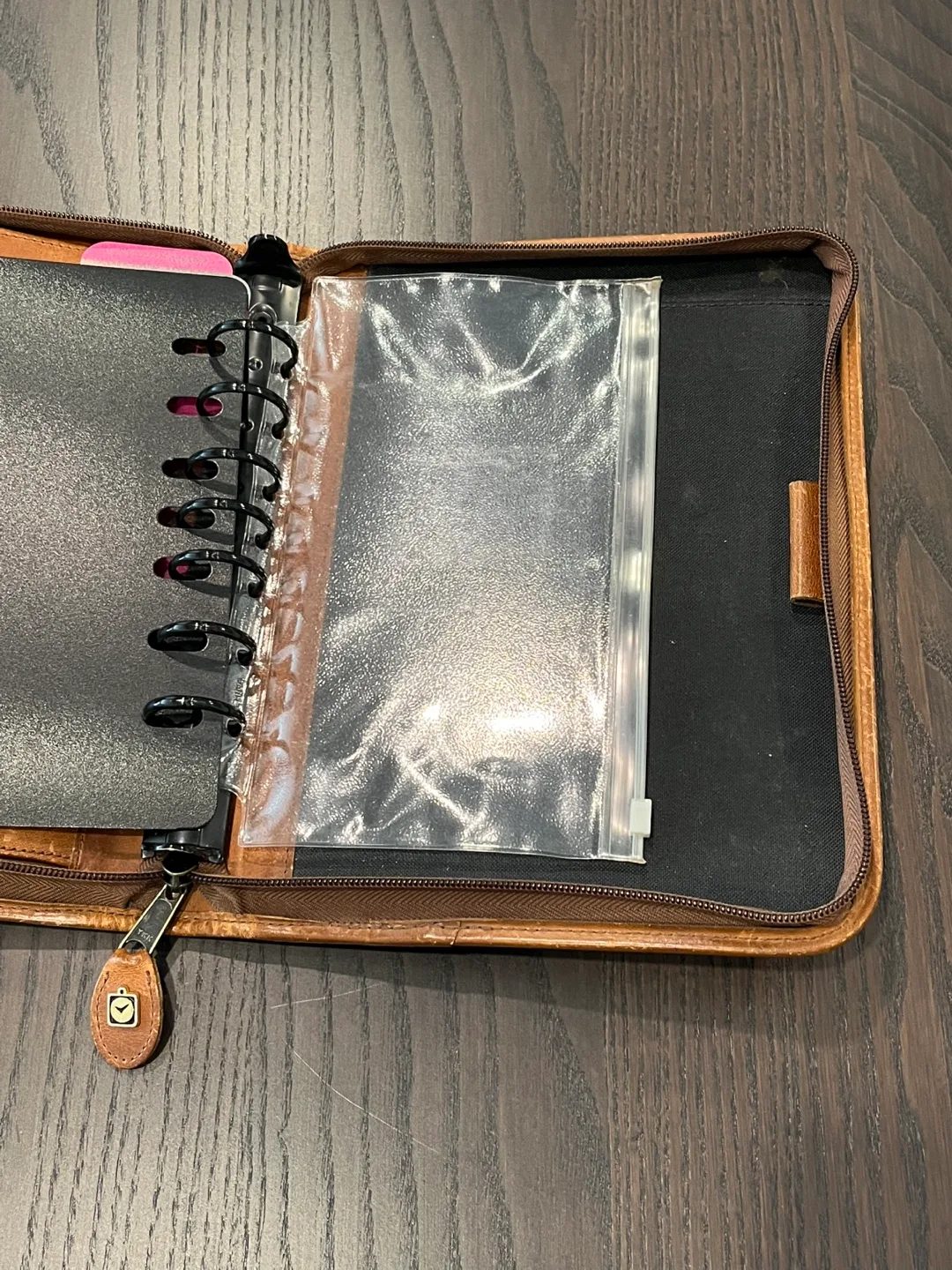 Genuine nubuck leather day timer image indicator(4)