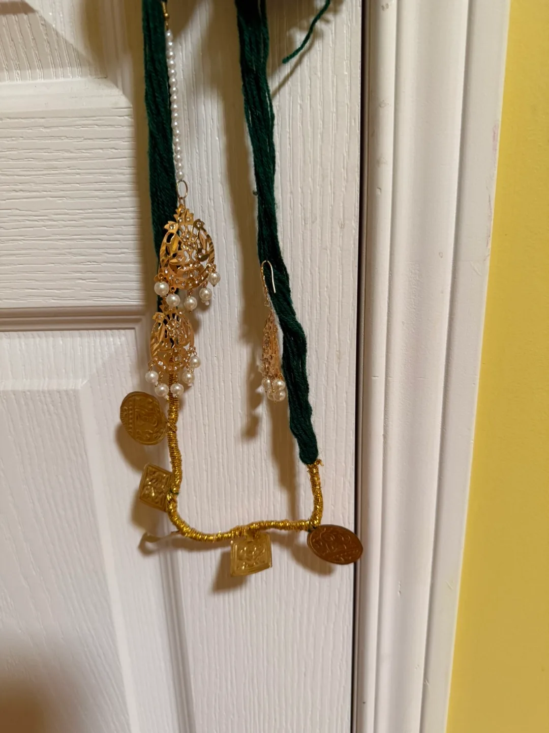 Kids Bhangra Outfit - Pink and Black 💚 image indicator(6)