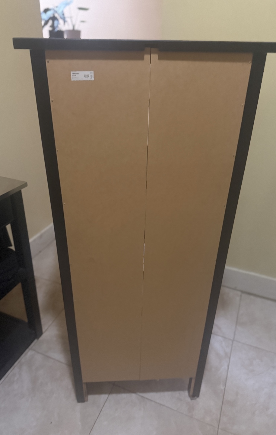 Black 5-Drawer Chest - photo 4