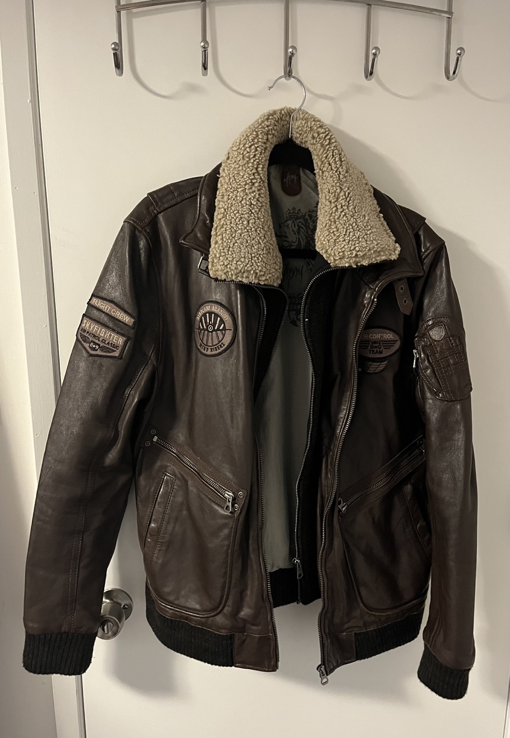 Gipsy XL Brown Leather Jacket