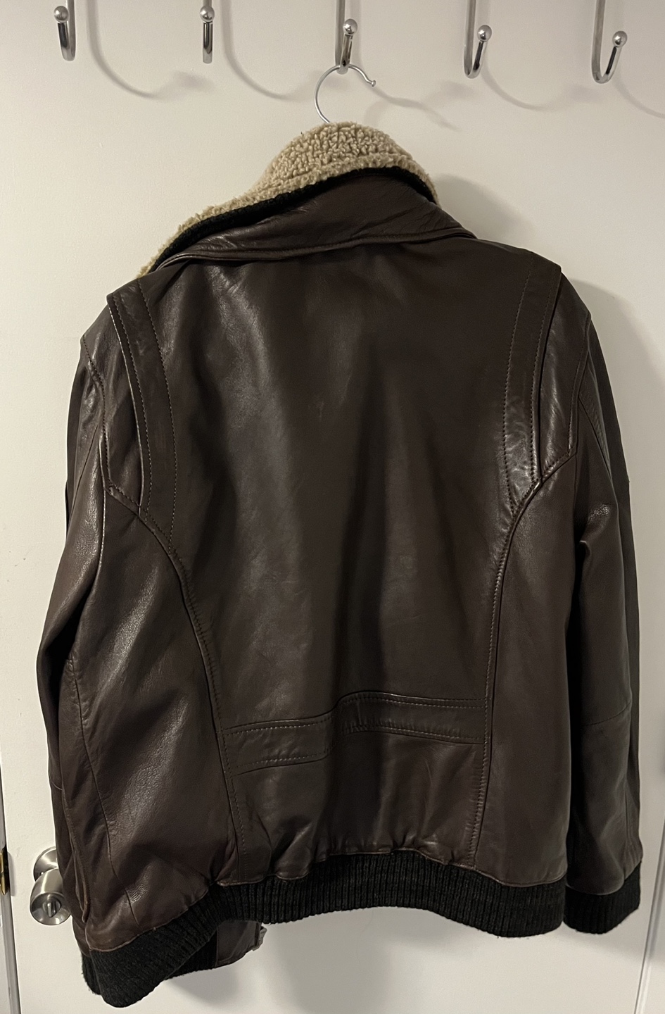 Gipsy XL Brown Leather Jacket - photo 4