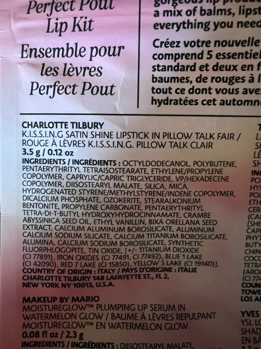 NEW Charlotte Tilbury K.I.S.S.I.N.G Satin Shine Lipstick image indicator(5)