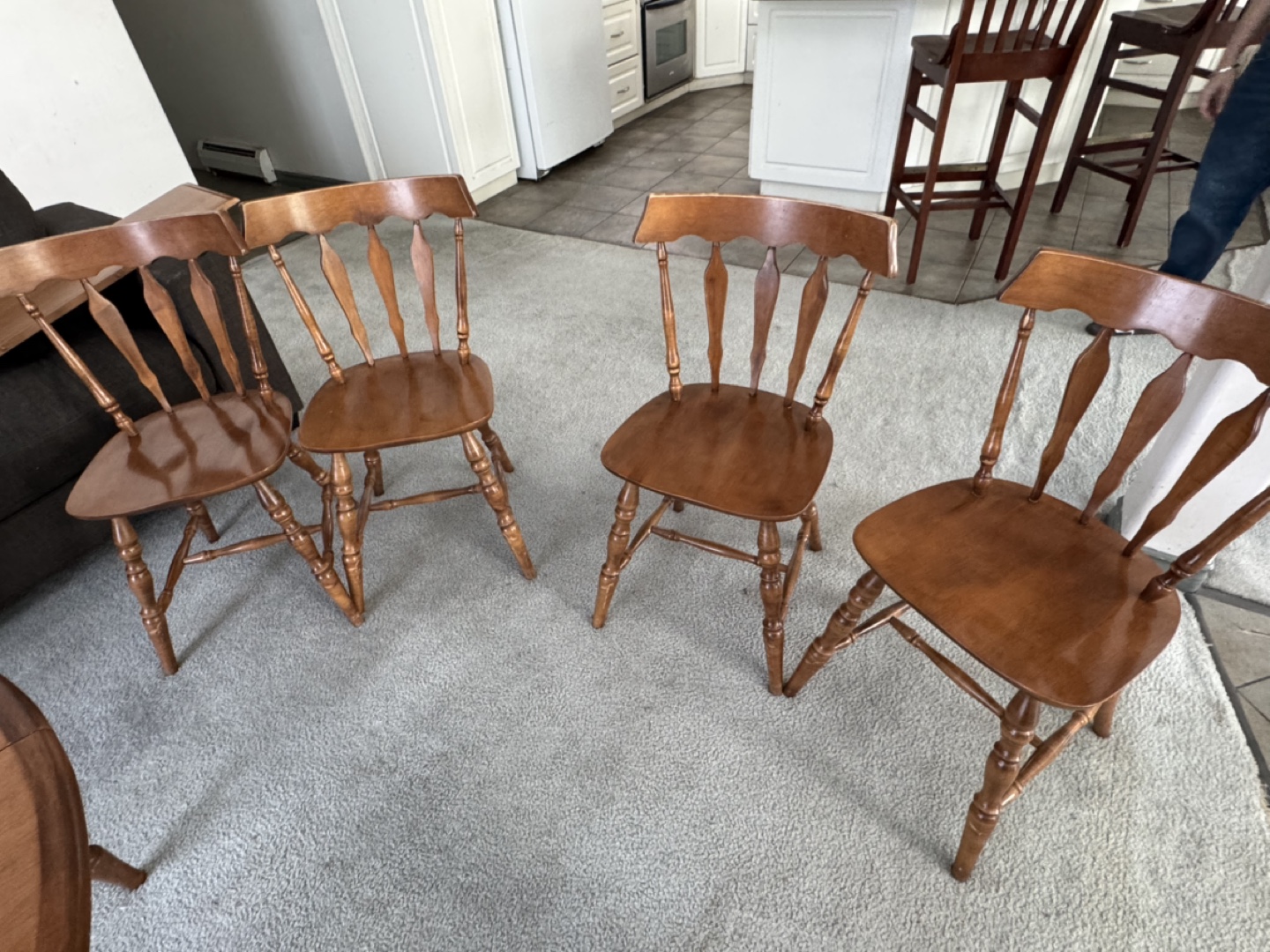 Solid Wood Dining Set & Occasional Tables - photo 3