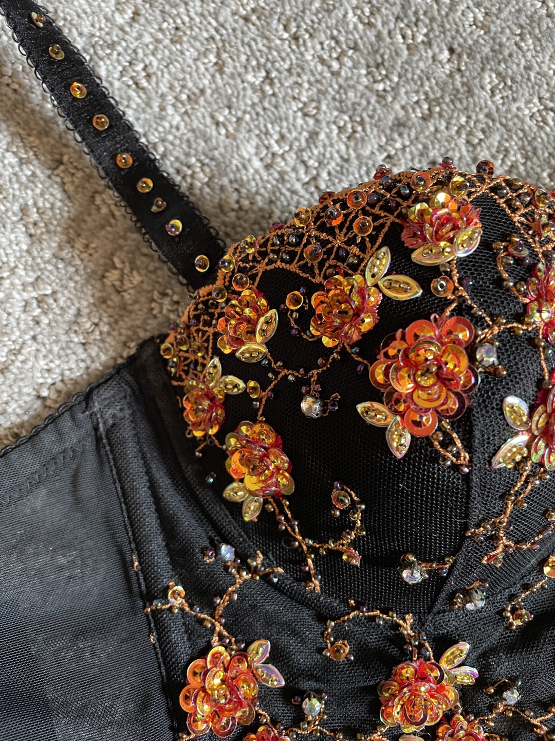 Marciano Beaded Bralette - Size 34B - photo 2
