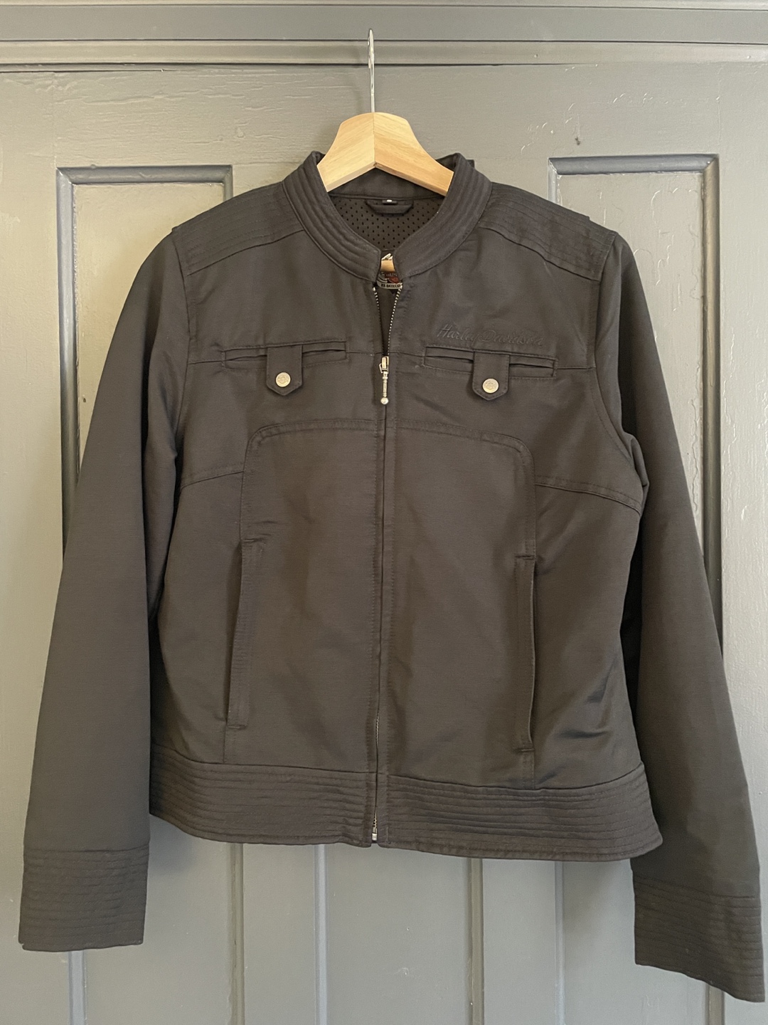 Harley Davidson Women's Black Jacket, Size Small - photo 2