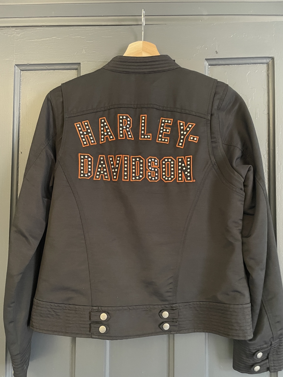 Harley Davidson Women's Black Jacket, Size Small