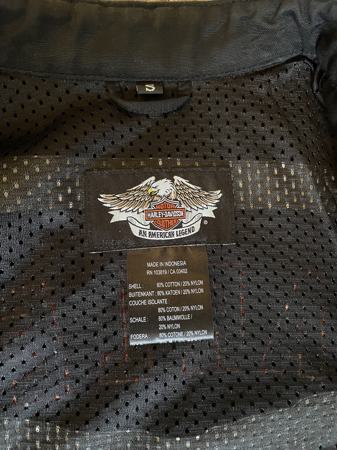 Harley Davidson Women's Black Jacket, Size Small - photo 3