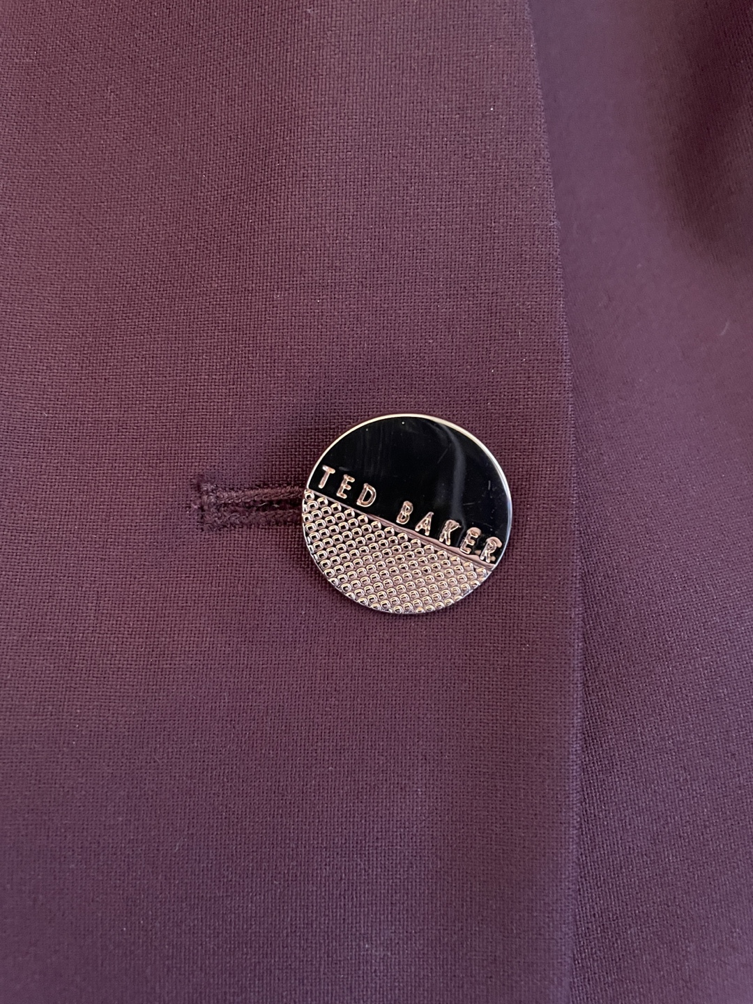 Ted Baker London Women's Burgundy Blazer Jacket Size 0 - photo 5