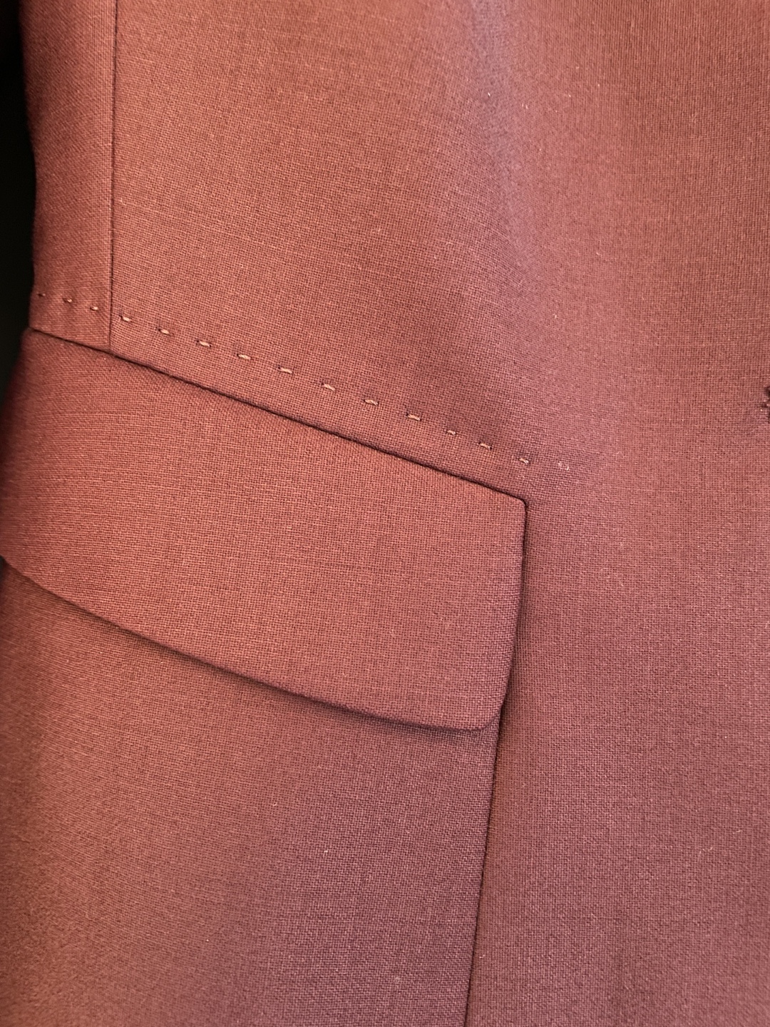 Ted Baker London Women's Burgundy Blazer Jacket Size 0 - photo 4