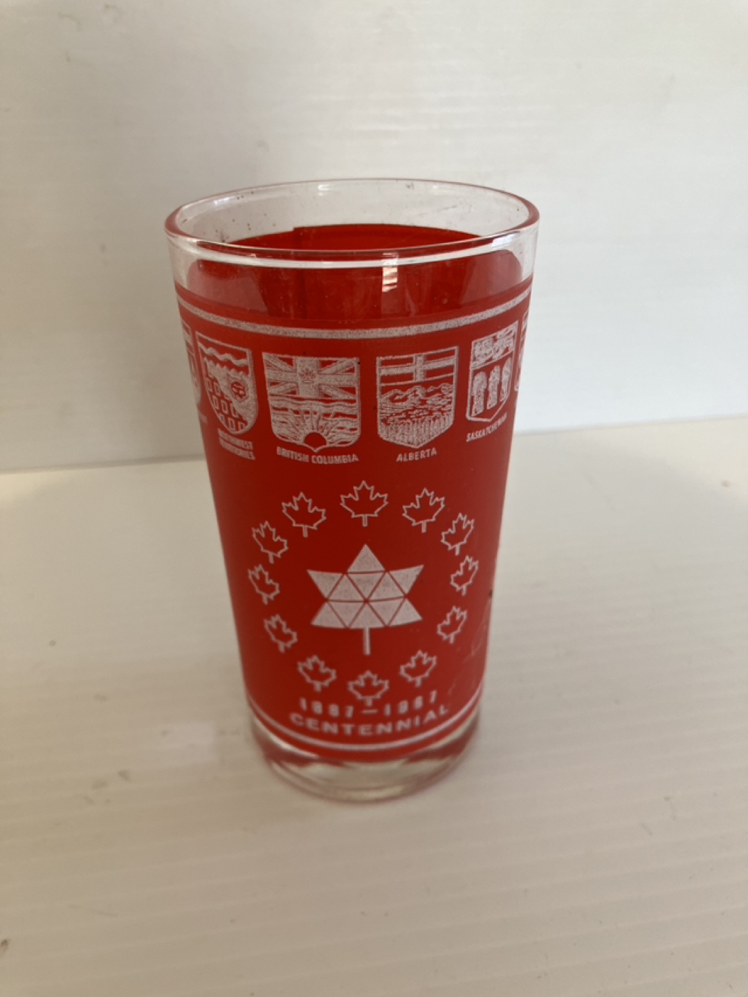 Vintage 1867-1967 Centennial Glass