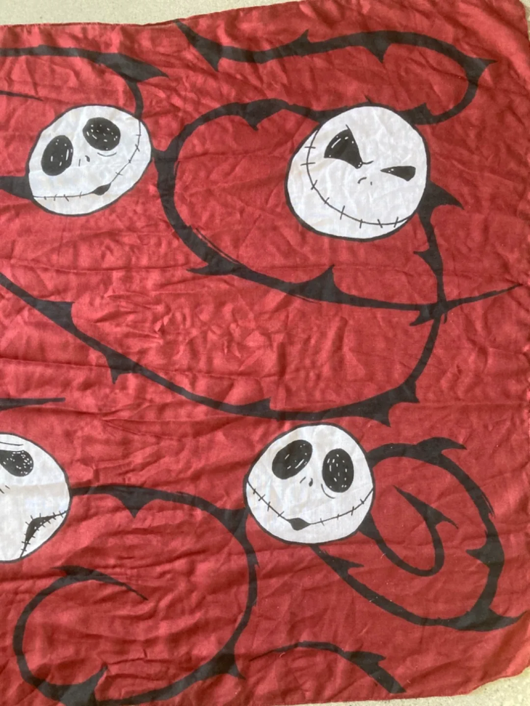 Disney Nightmare Before Christmas Jack Skellington Scarf image indicator(2)