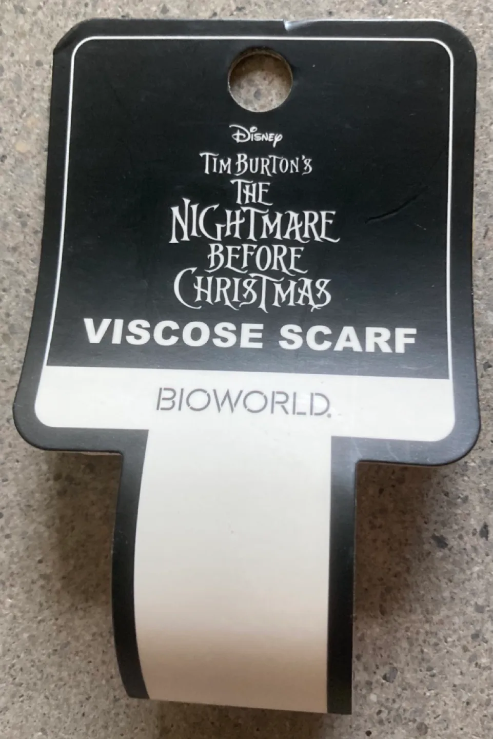 Disney Nightmare Before Christmas Jack Skellington Scarf image indicator(9)