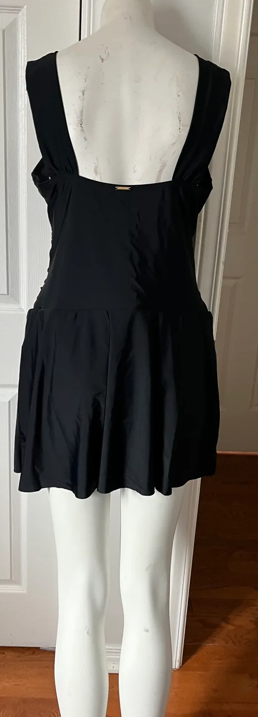 Women's Black Swim Dress thumbnail