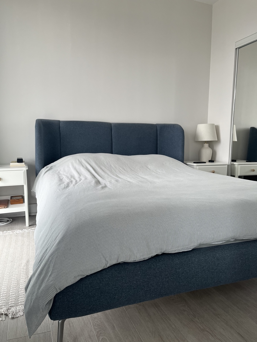 IKEA TUFJORD Queen-size Upholstered Bed Frame - photo 2