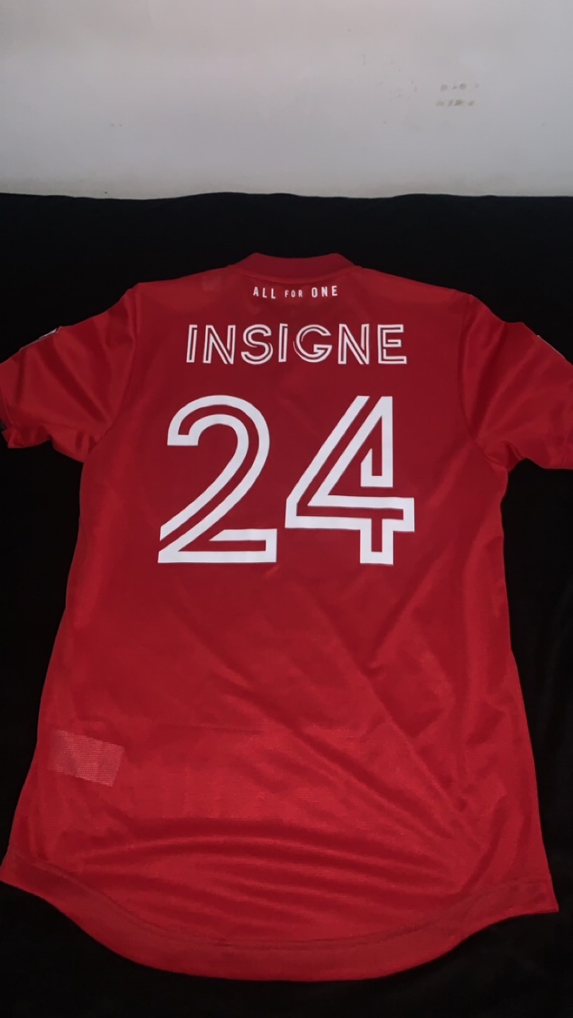 Toronto FC Insigne #24 Adidas Jersey - Size Small - photo 2