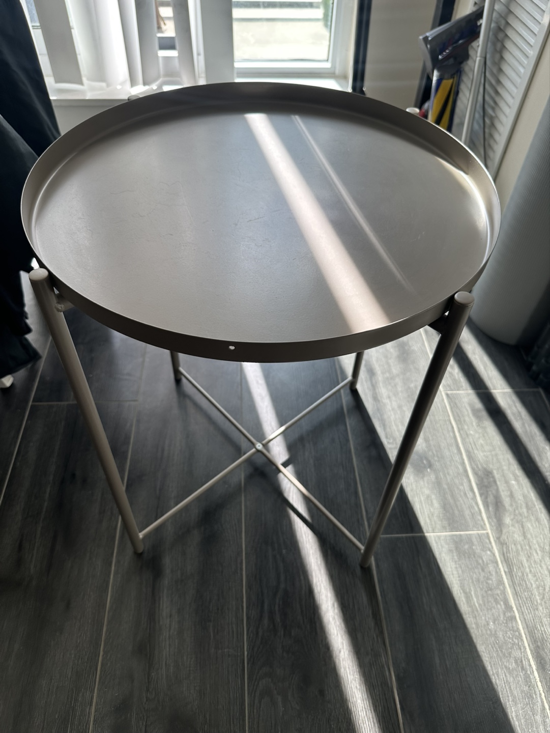 IKEA GLADOM Tray Table - Dark Gray-Beige - photo 2