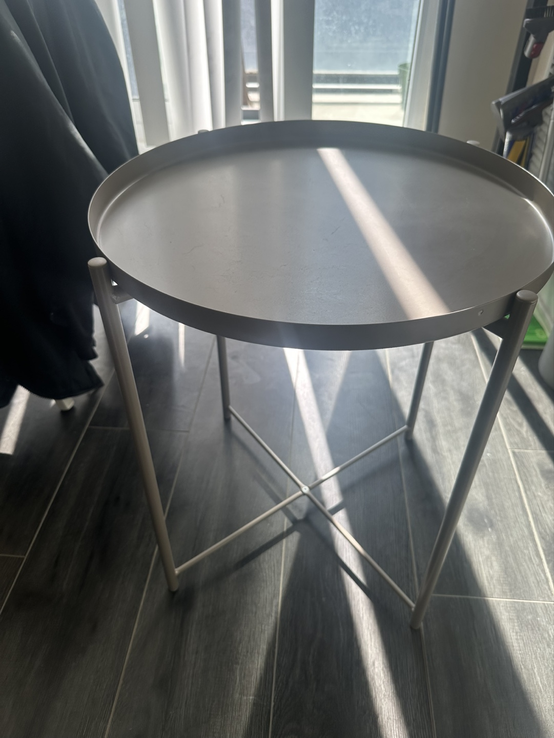 IKEA GLADOM Tray Table - Dark Gray-Beige - photo 5