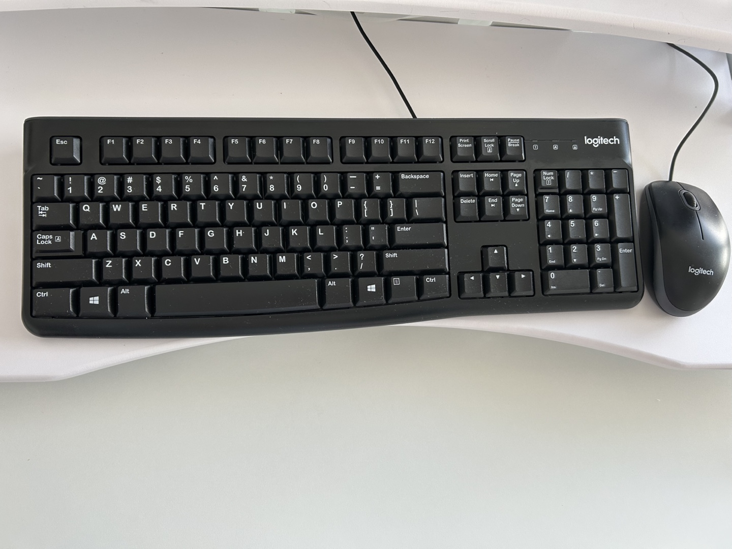 Logitech Keyboard and Mouse Set
